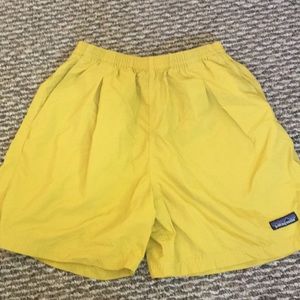 Yellow Patagonia Baggies